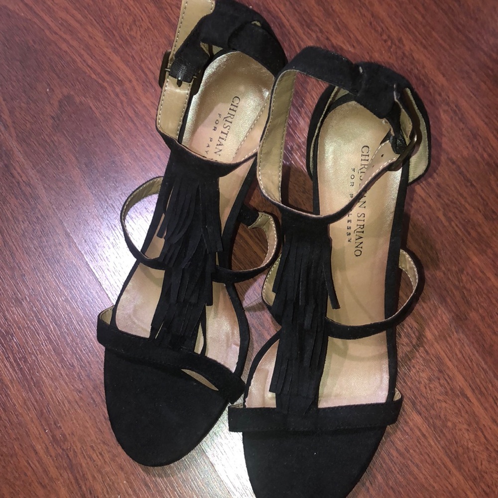 Black heels